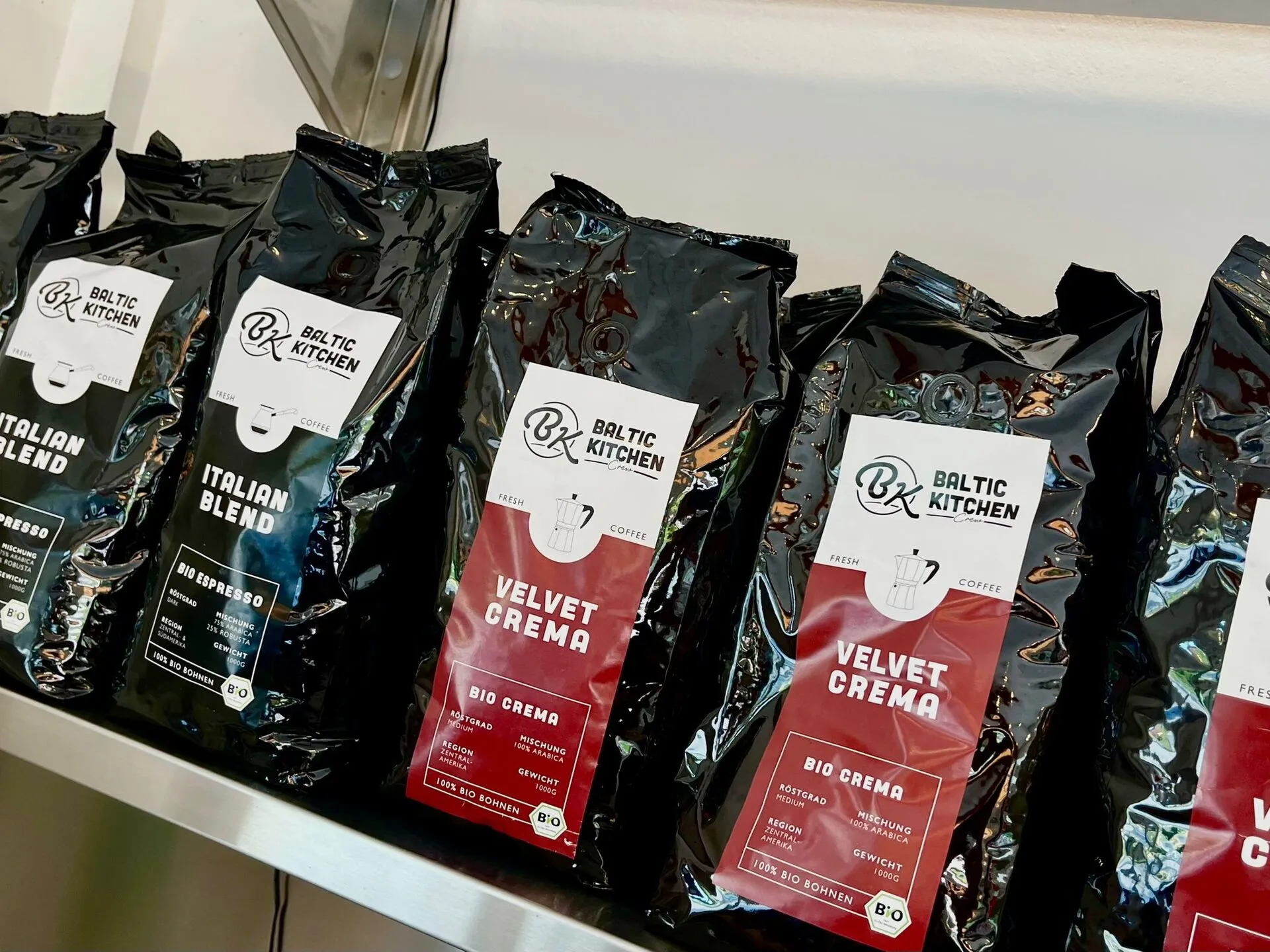 Baltic Kitchen Crew - 100% Bio Kaffeebohnen